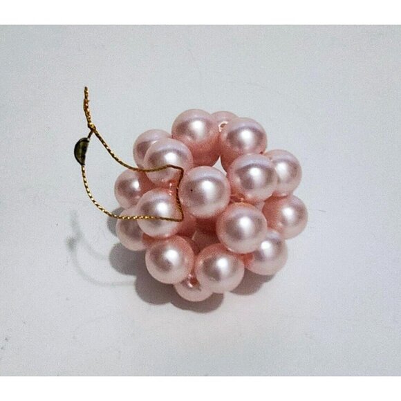 Victorian Orb Ornaments Set of 3 Excellent Vintage 9.25" - Picture 2 of 4